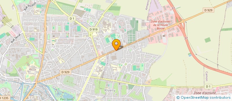 localisation de l'entreprise N&L ASSOCIES  RIVERY