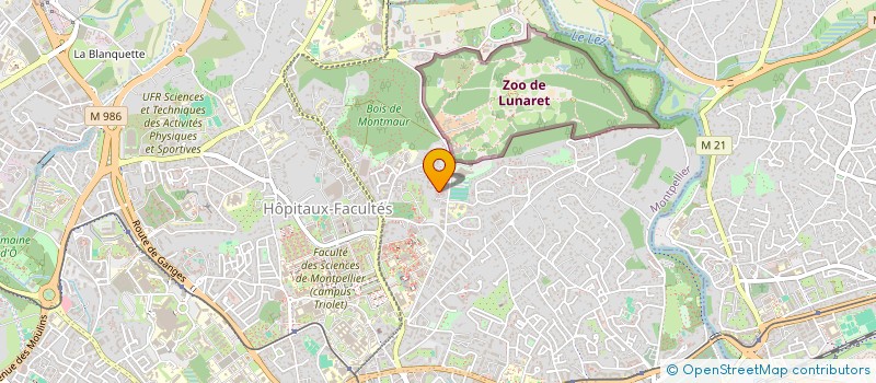 localisation de l'entreprise N&L CARRELAGE à MONTPELLIER
