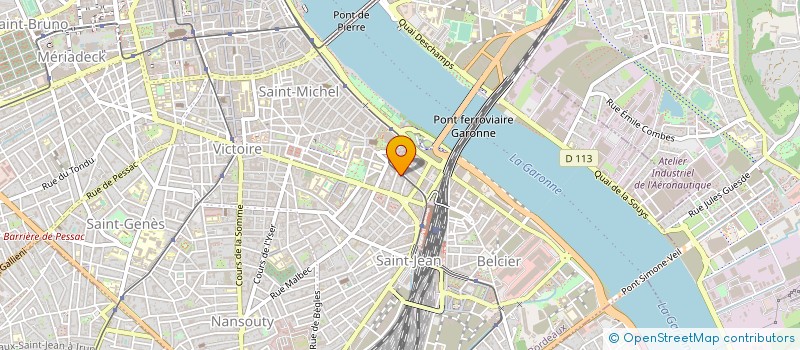 localisation de l'entreprise N.L & CO à BORDEAUX