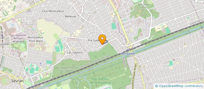 localisation de l'entreprise N L P à VILLEPINTE