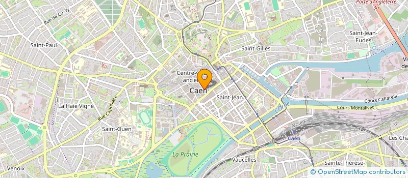 localisation de l'entreprise N-LAB à CAEN