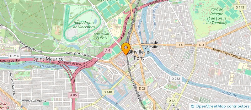 localisation de l'entreprise N.M à JOINVILLE-LE-PONT