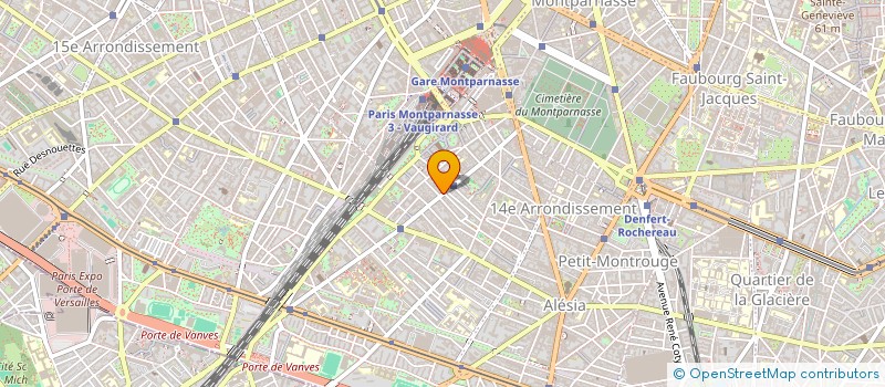 localisation de l'entreprise N M  PARIS