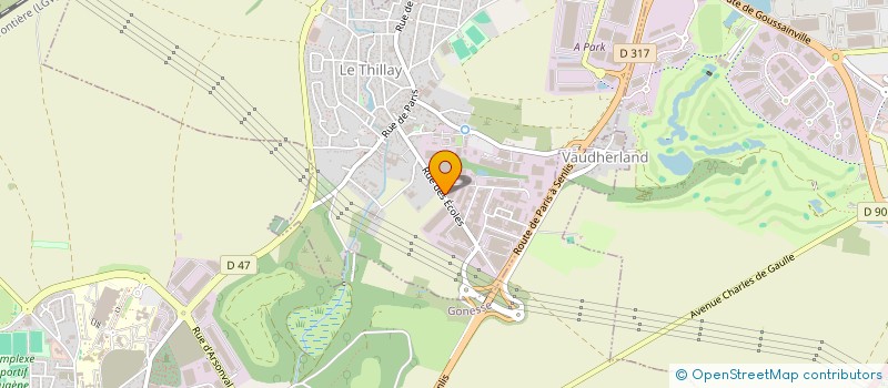 localisation de l'entreprise N&M  CERGY