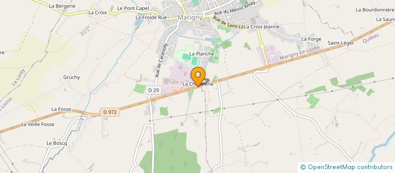 localisation de l'entreprise N.M.C. 50  MARIGNY-LE-LOZON