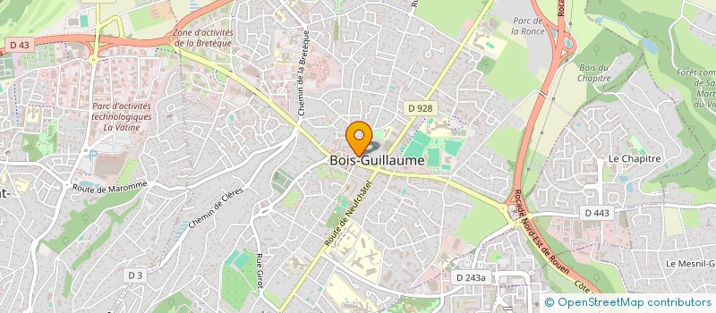 localisation de l'entreprise N.M.C.L à BOIS-GUILLAUME