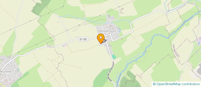 localisation de l'entreprise N M E INTERNATIONAL  LENONCOURT