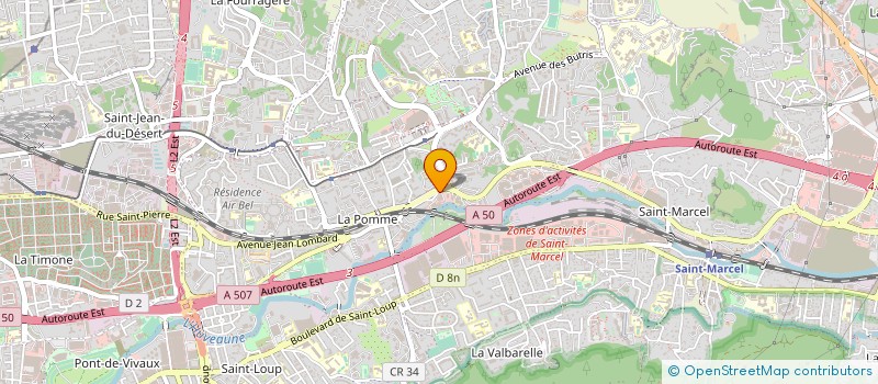 localisation de l'entreprise N&M IMMO à MARSEILLE