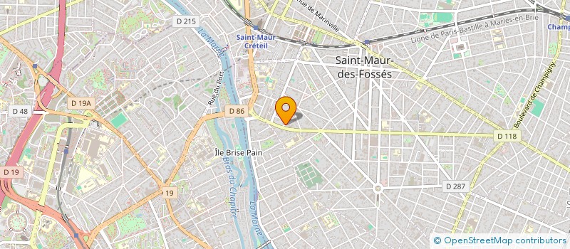 localisation de l'entreprise N.M.L. à SAINT-MAUR-DES-FOSSES