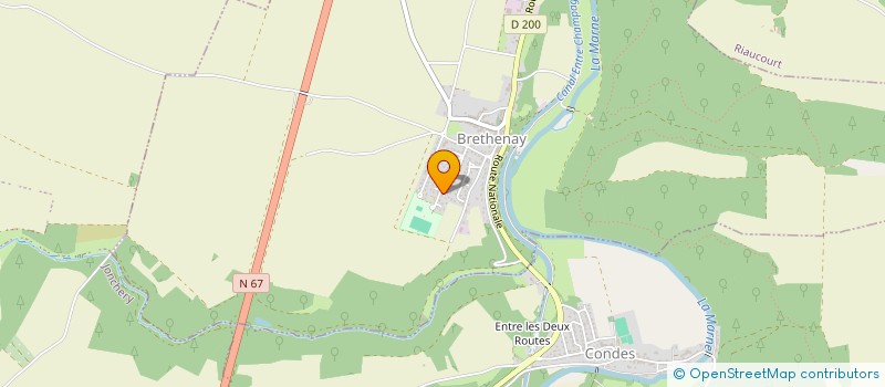 localisation de l'entreprise N M S à BRETHENAY