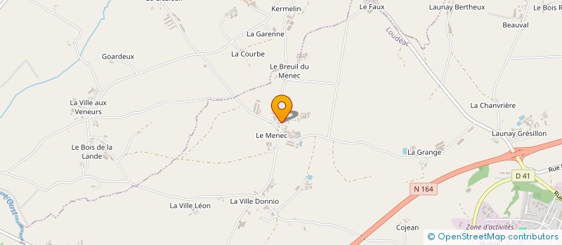 localisation de l'entreprise N.M.T.P. à LOUDEAC