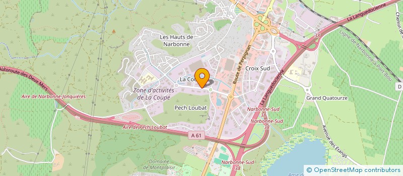 localisation de l'entreprise N. MAINTENANCE  NARBONNE