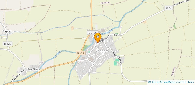 localisation de l'entreprise N.MIOCHE  CHAPPES