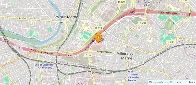 localisation de l'entreprise N.MOD  BRY-SUR-MARNE