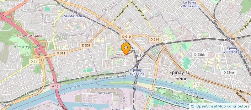 localisation de l'entreprise N & N à EPINAY-SUR-SEINE