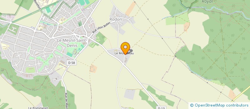 localisation de l'entreprise N&N AND CO  MESNIL-SAINT-DENIS (LE)