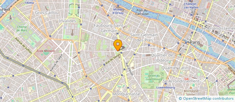 localisation de l'entreprise N.N.C.M.  PARIS