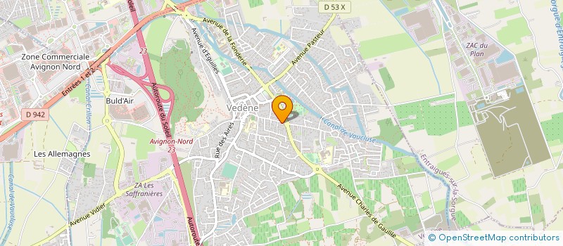 localisation de l'entreprise N.N.M HOLDINGS  VEDENE