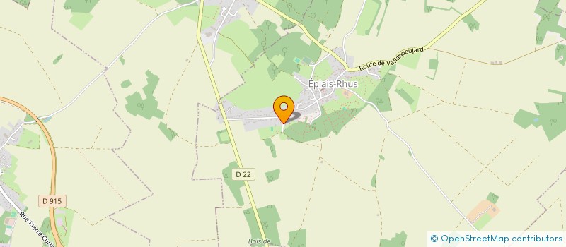 localisation de l'entreprise N.N.V.B  EPIAIS-RHUS