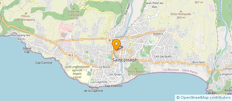 localisation de l'entreprise N.NOGUES à SAINT-JOSEPH