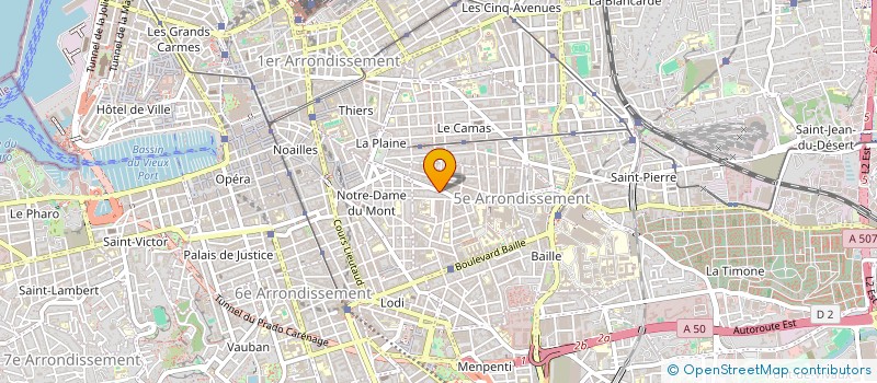 localisation de l'entreprise N O à MARSEILLE