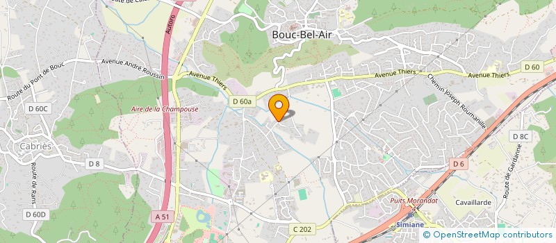 localisation de l'entreprise N O V A . IT à BOUC-BEL-AIR