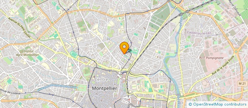 localisation de l'entreprise N & P à MONTPELLIER