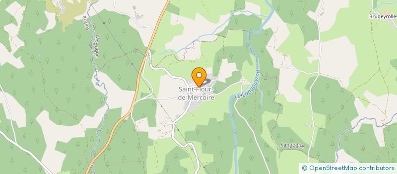 localisation de l'entreprise N.P.A  SAINT-FLOUR-DE-MERCOIRE
