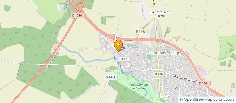 localisation de l'entreprise N P A  FONTENAY-TRESIGNY