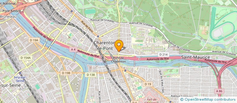 localisation de l'entreprise N P B à SAINT-MAURICE
