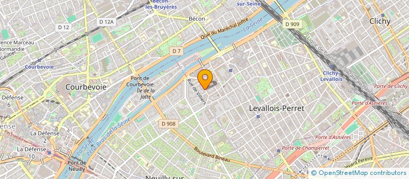 localisation de l'entreprise N.P.C. à LEVALLOIS-PERRET