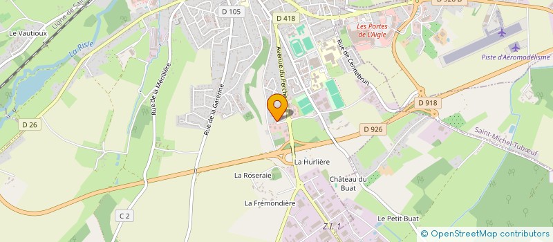 localisation de l'entreprise N.P.C à L'AIGLE