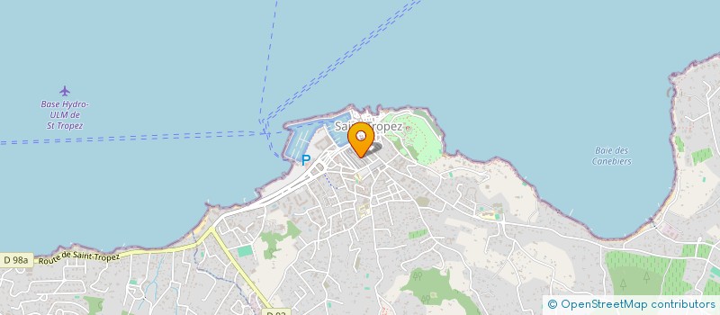 localisation de l'entreprise N.P.G  SAINT-TROPEZ