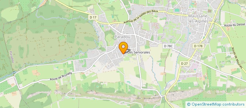 localisation de l'entreprise N&P INVEST à PARADOU