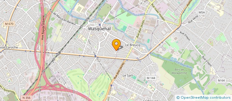 localisation de l'entreprise N.P. INVEST à WASQUEHAL