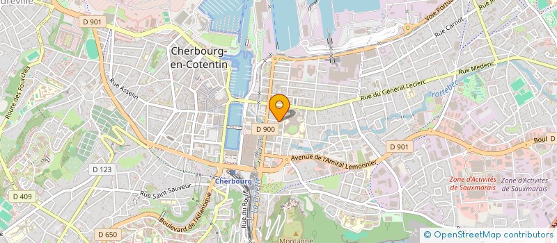 localisation de l'entreprise N.P.K à CHERBOURG-EN-COTENTIN