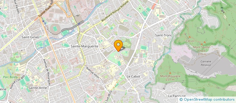 localisation de l'entreprise N P M S à MARSEILLE 9EME