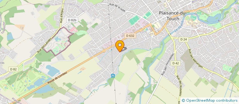 localisation de l'entreprise N P P H  PLAISANCE-DU-TOUCH