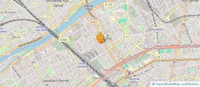 localisation de l'entreprise N.P.S. à CLICHY