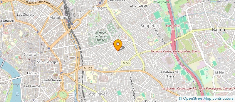 localisation de l'entreprise N.P.T.R (NETTOYAGE PEINTURE TOUS REVETE MENTS)  TOULOUSE