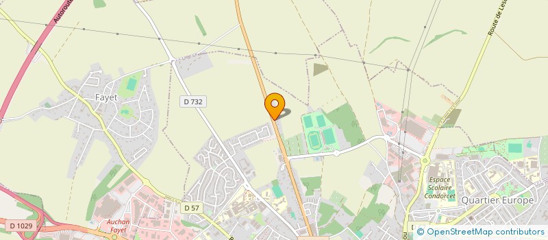 localisation de l'entreprise N.R.  SAINT-QUENTIN