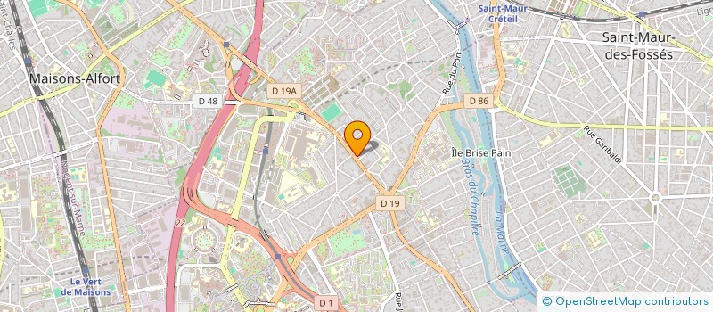 localisation de l'entreprise N'R BEAUTY  CRETEIL