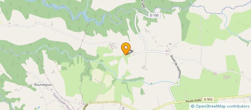 localisation de l'entreprise N.R.M  VALENCE-D ALBIGEOIS