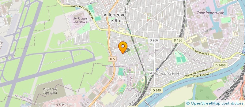 localisation de l'entreprise N R P à VILLENEUVE-LE-ROI