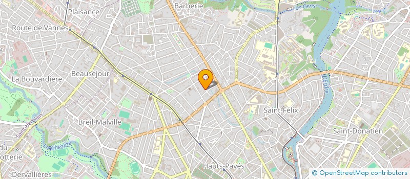 localisation de l'entreprise N R & V ASSOCIES à NANTES