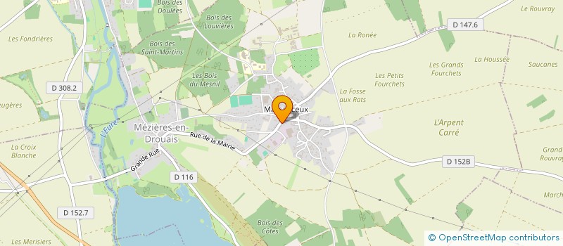 localisation de l'entreprise N'RACE à MEZIERES-EN-DROUAIS