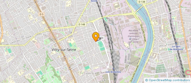 localisation de l'entreprise N S à VITRY-SUR-SEINE