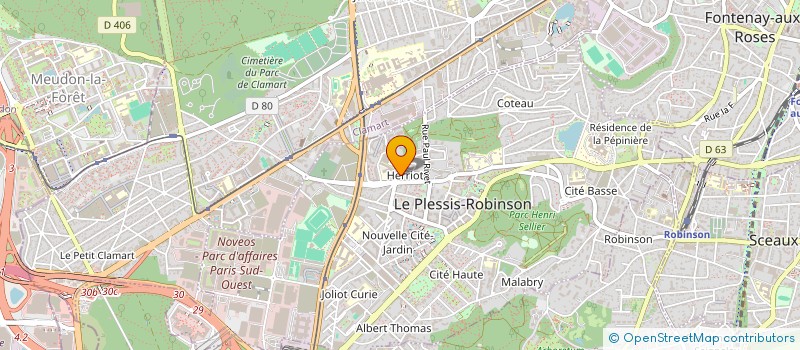 localisation de l'entreprise N S B à LE PLESSIS-ROBINSON
