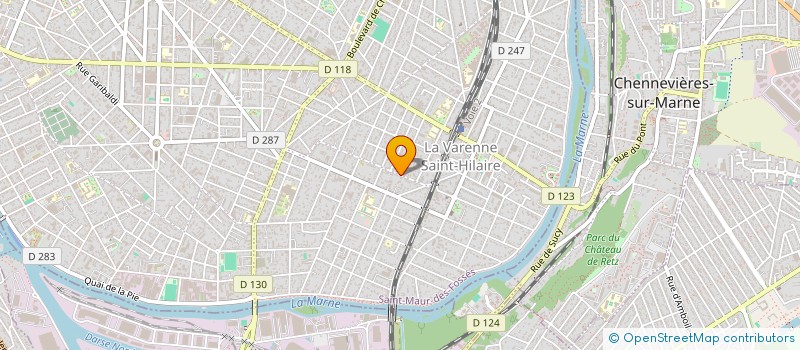 localisation de l'entreprise N.S.B INVEST à SAINT-MAUR-DES-FOSSES