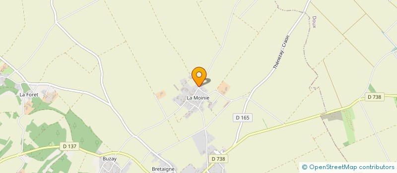 localisation de l'entreprise N & S COMMUNICATION à THENEZAY